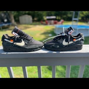 Air max 90 off white (black)